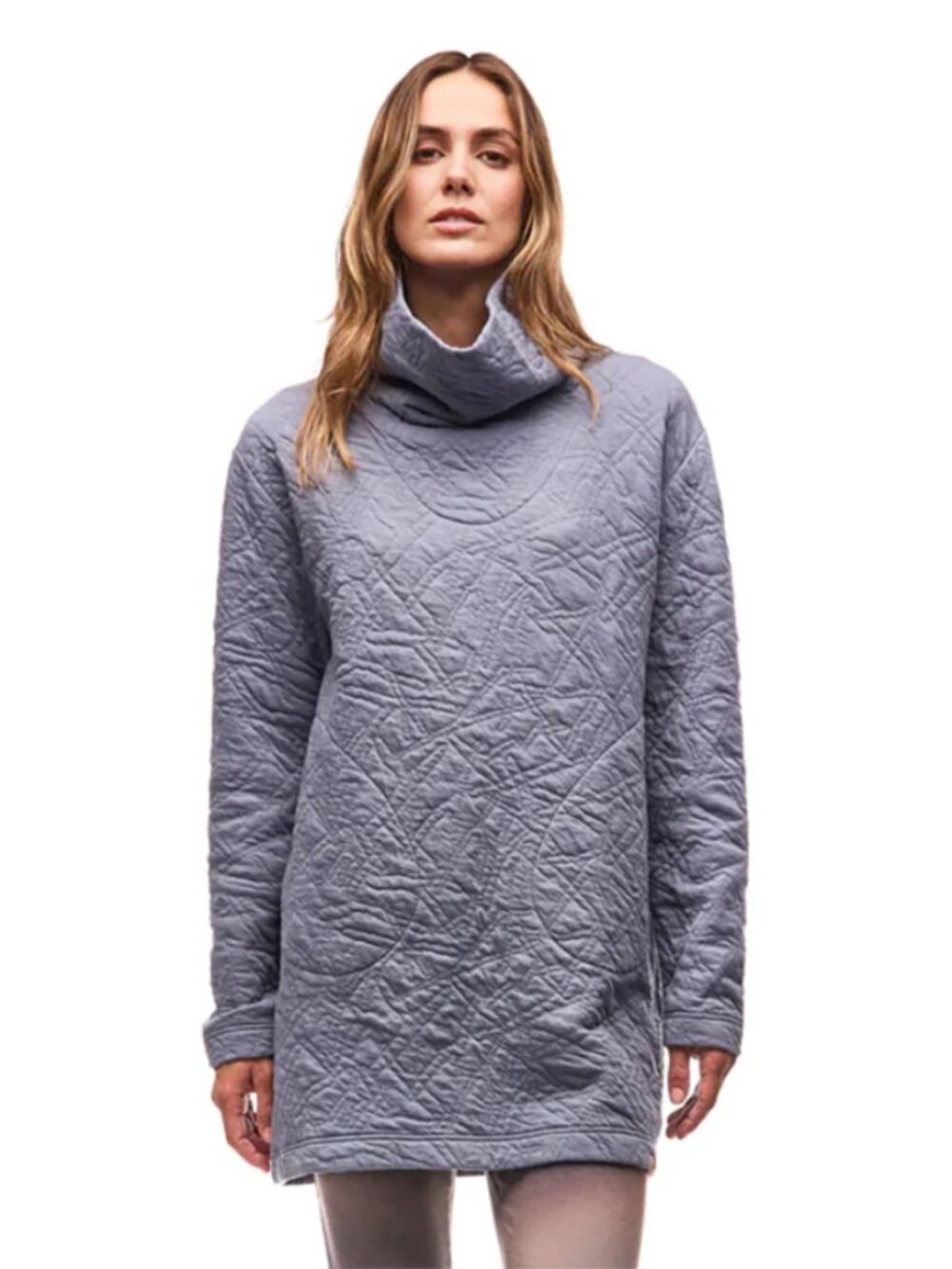 Indyeva Hulp Knit Womens Tunic - Blue Stone